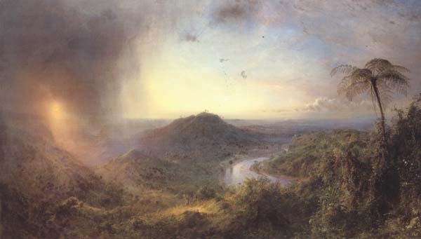 Frederic E.Church The Vale of St.Thomas,Jamaica oil painting picture